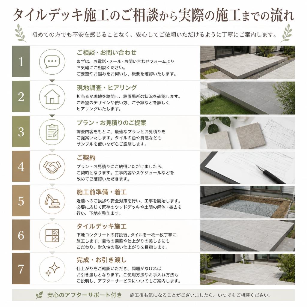 4. ご相談から施工までの流れ