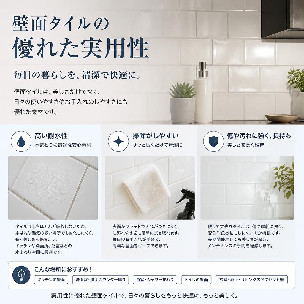 3. タイルデザインがもたらす機能性